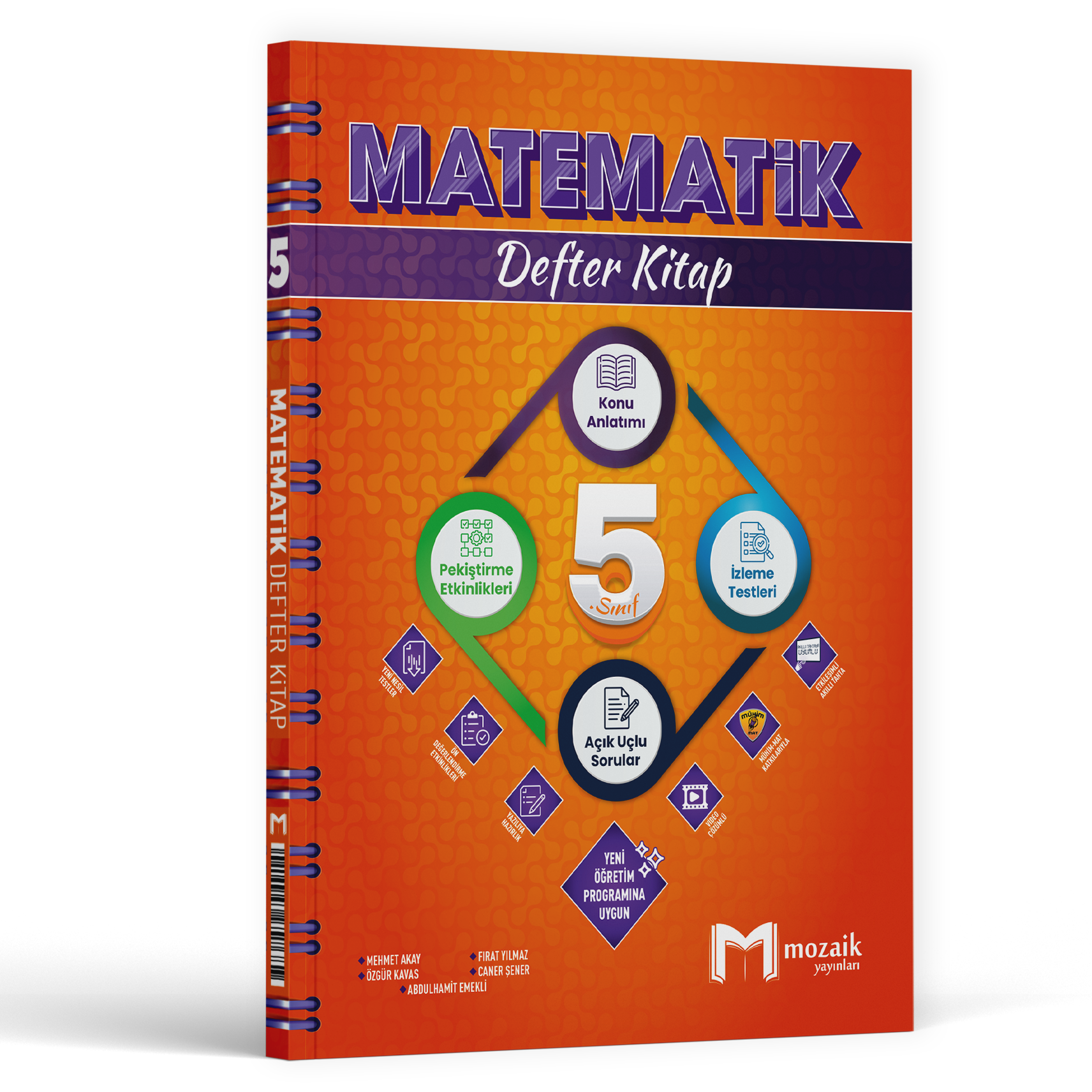 5.SINIF MOZAİK DEFTER MATEMATİK - 2024-25
